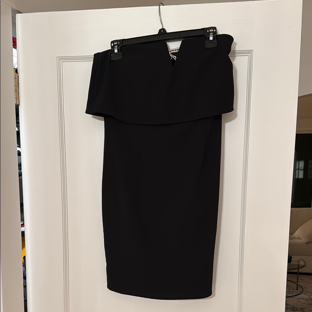 Elegant Black Off-Shoulder Dress